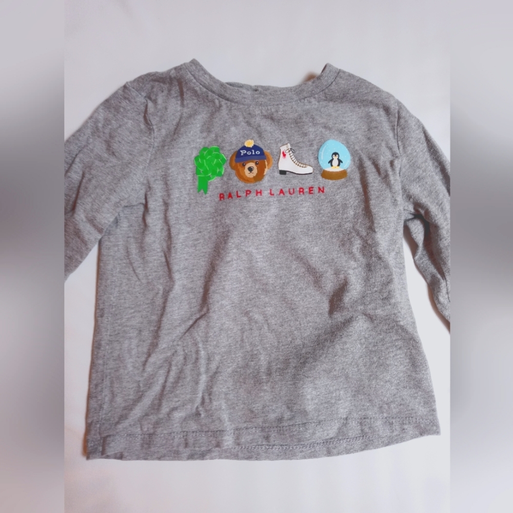 Adorable Ralph Lauren winter tee